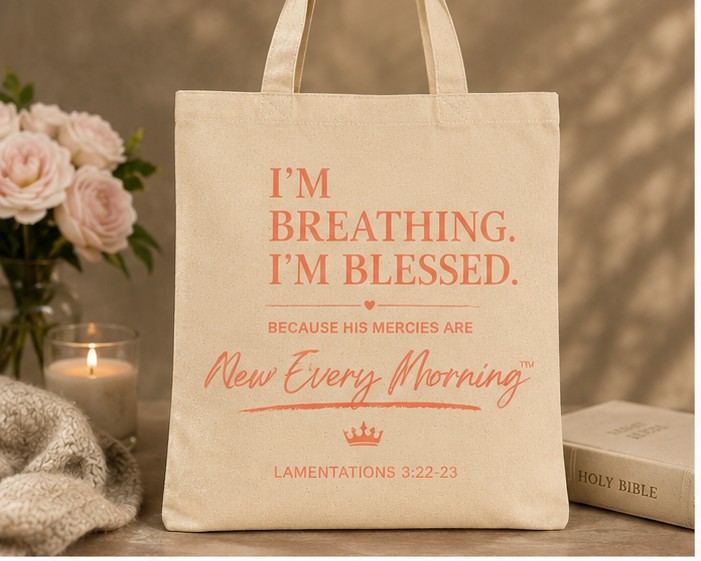 I'm Breathing. I'm Blessed.™ Tote